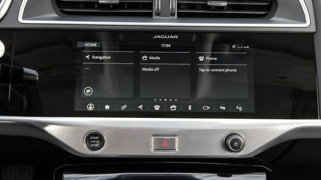 2023 Jaguar I Pace EV400 multimedia screen- H-H-Auto